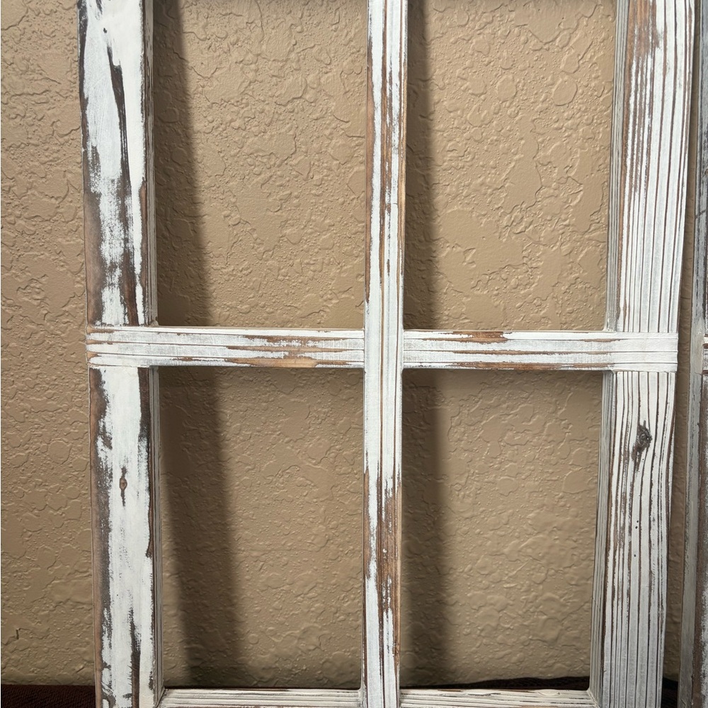 Rustic Wooden Window Frame - Picture 11 of 15
